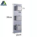 GobekUsa Brushed Nickel Thermostatic Mixer Valve for Three Handle Shower Control