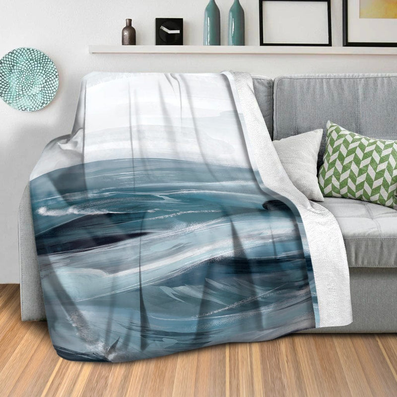 Brushed Ocean C Blanket