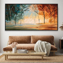 Brushed Spectrum Canvas