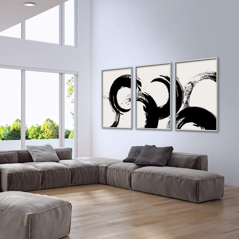 Brushed Waves Canvas