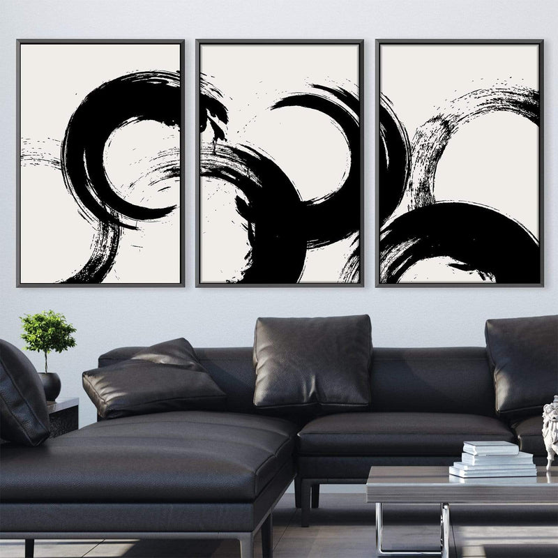 Brushed Waves Canvas