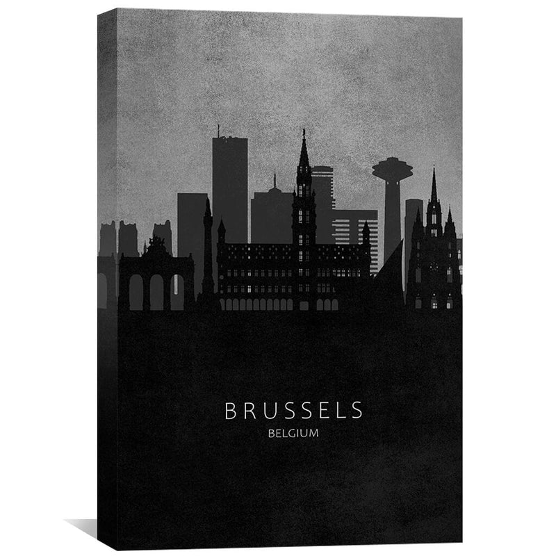 Brussels-Skyline Canvas