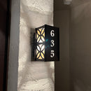 RadiantLight Address Marker Wall Sconces - Outdoor Wall Lights