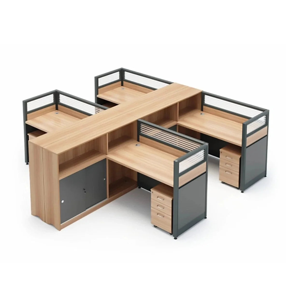 Brynn · L-Shaped Cubicle Workstation, photo 8 of 18