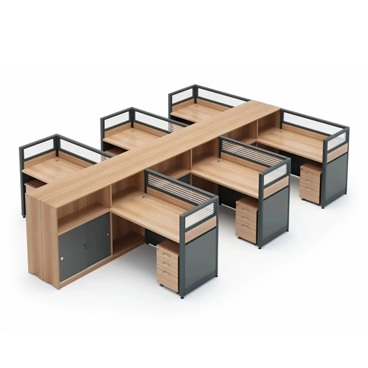 Brynn · L-Shaped Cubicle Workstation, photo 9 of 18
