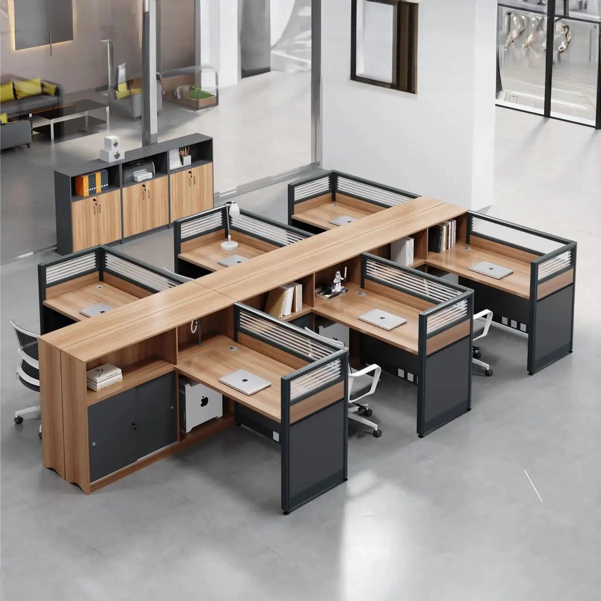 Brynn · L-Shaped Cubicle Workstation, photo 2 of 18