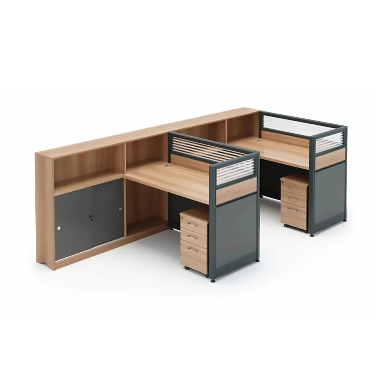 Brynn · L-Shaped Cubicle Workstation, photo 4 of 18