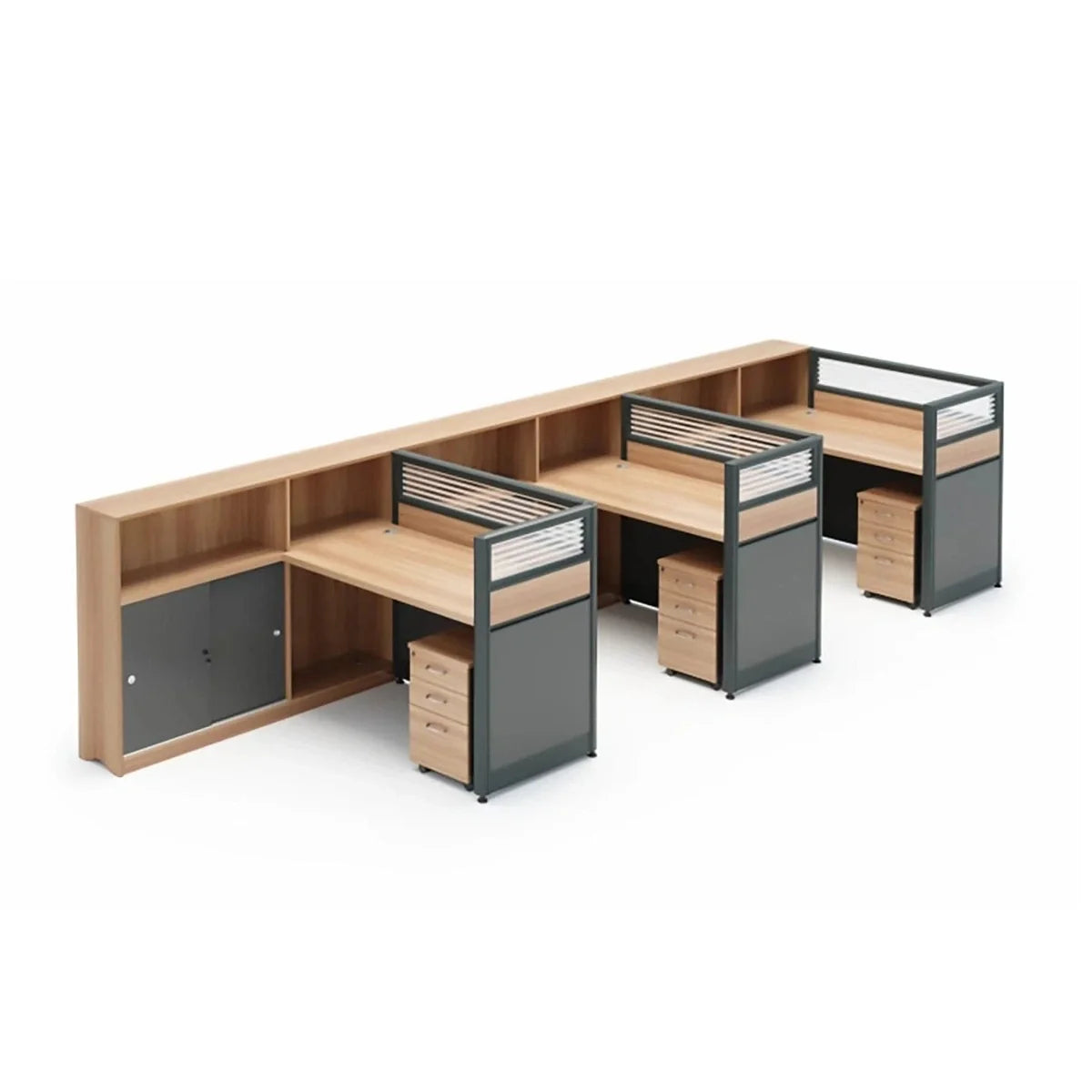 Brynn · L-Shaped Cubicle Workstation, photo 5 of 18