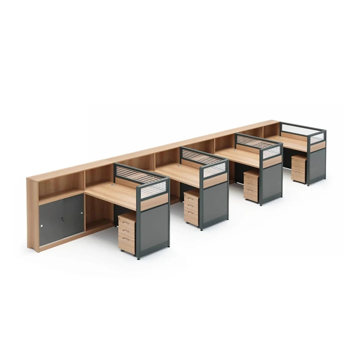 Brynn · L-Shaped Cubicle Workstation, photo 6 of 18