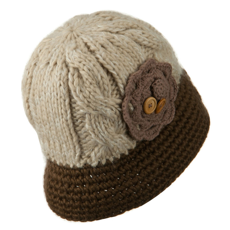 Woman's Bucket Shaped Beanie