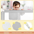 76.8 Inch Baby Bed Rail with Double Safety Child Lock by LJGDeals