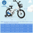 16 Inch Kids Bike with Removable Training Wheels by LJGDeals