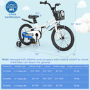 18 Feet Kids Bike with Removable Training Wheels by LJGDeals