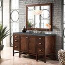 James Martin Addison 60" Single Bathroom Vanity, Mid-Century Acacia