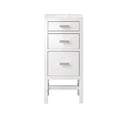 James Martin Addison 15" Base Cabinet, Glossy White