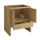 James Martin Hudson 30" Single Bathroom Vanity, Light Natural Oak