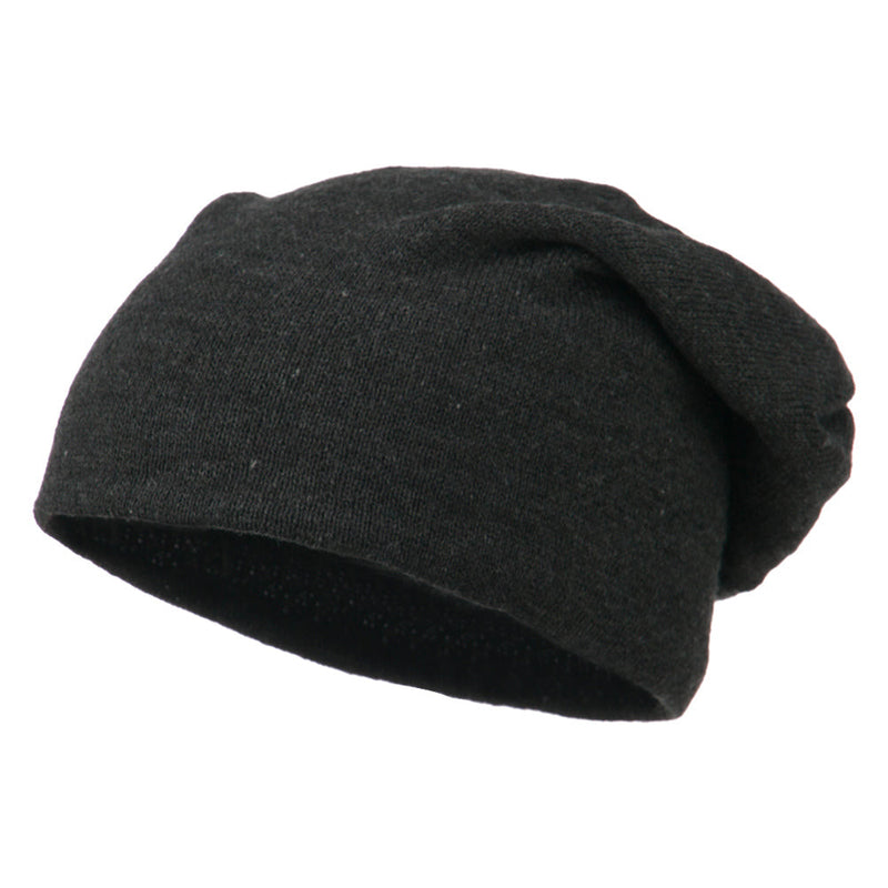 Big Size Knit Slouch Beanie