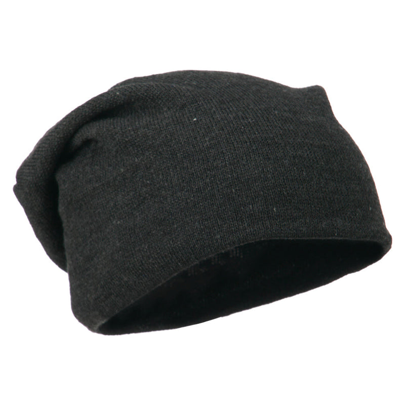 Big Size Knit Slouch Beanie