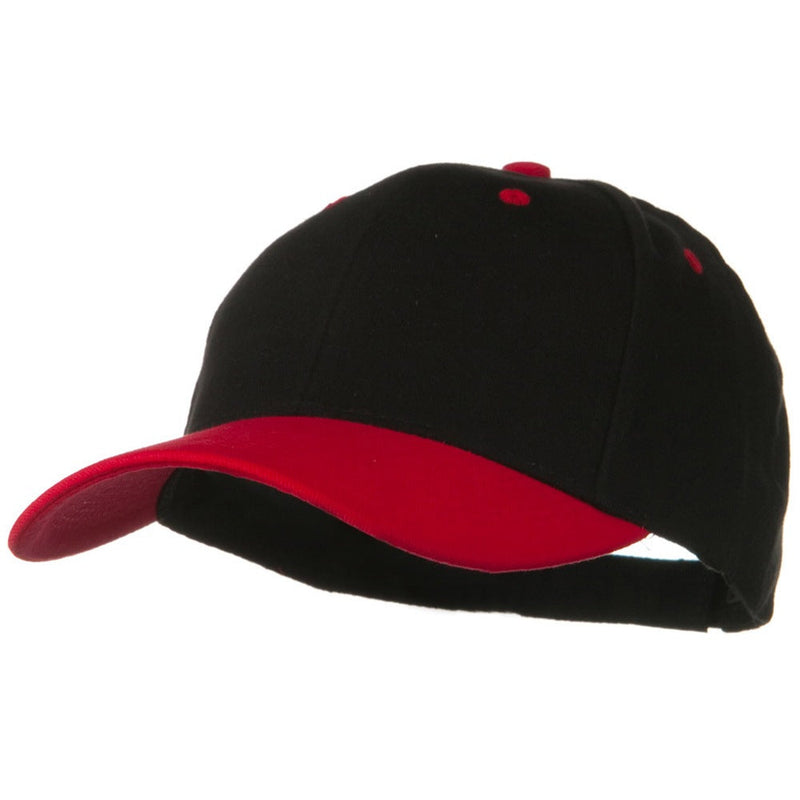 2 Tone Brushed Bull Denim Mid Profile Cap