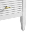 James Martin Myrrin 30" Single Bathroom Vanity, Bright White