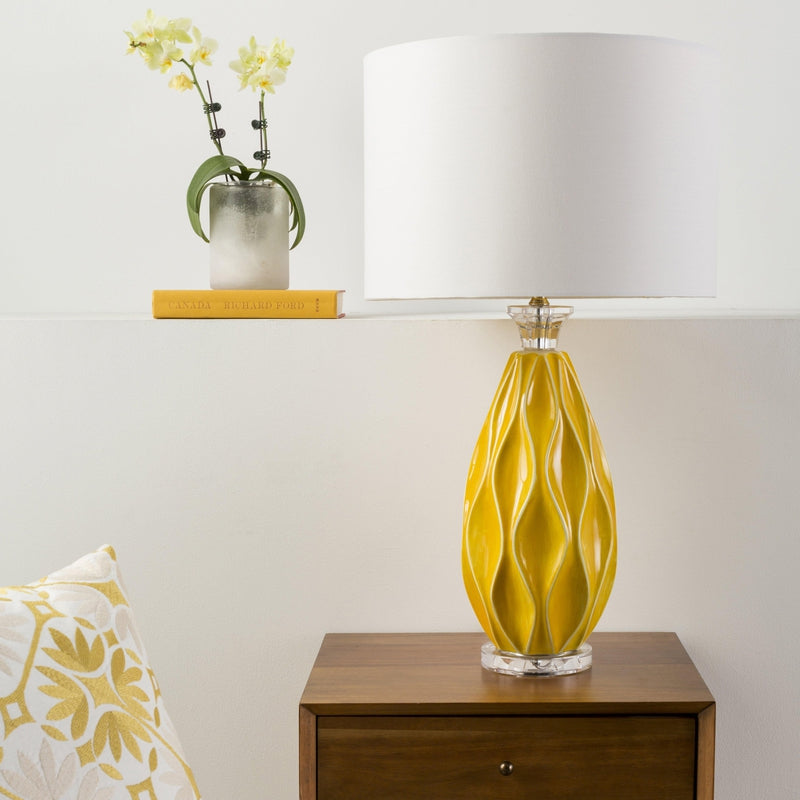 Lushnje Modern Saffron Table Lamp