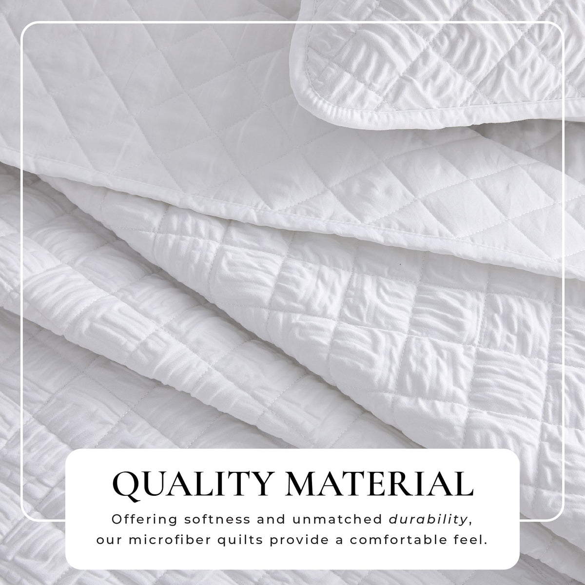 Diamond Embossed Quilt Set - Diamond Microsculpt Collection, photo 2 of 6