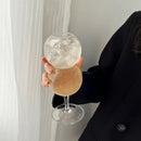 Bubble ball glasses – dining room stackable cocktail glass set by Decorbites