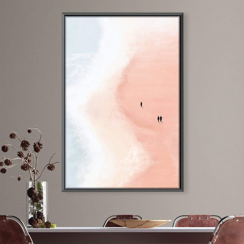 Bubble Gum Beach Canvas