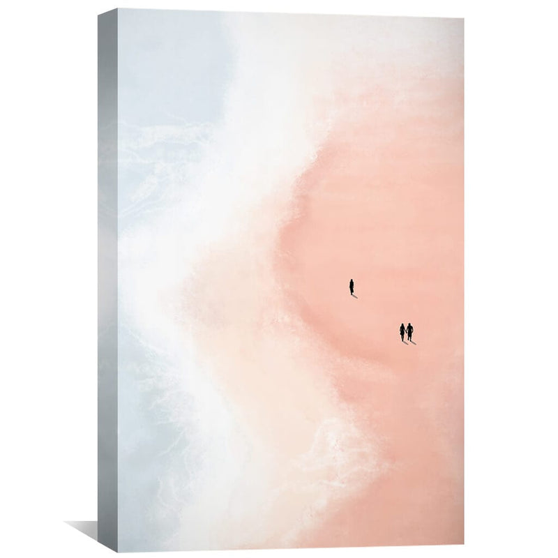 Bubble Gum Beach Canvas