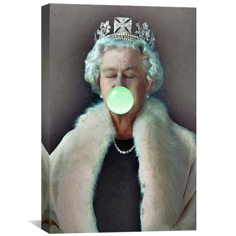 Bubble Gum Queen Canvas