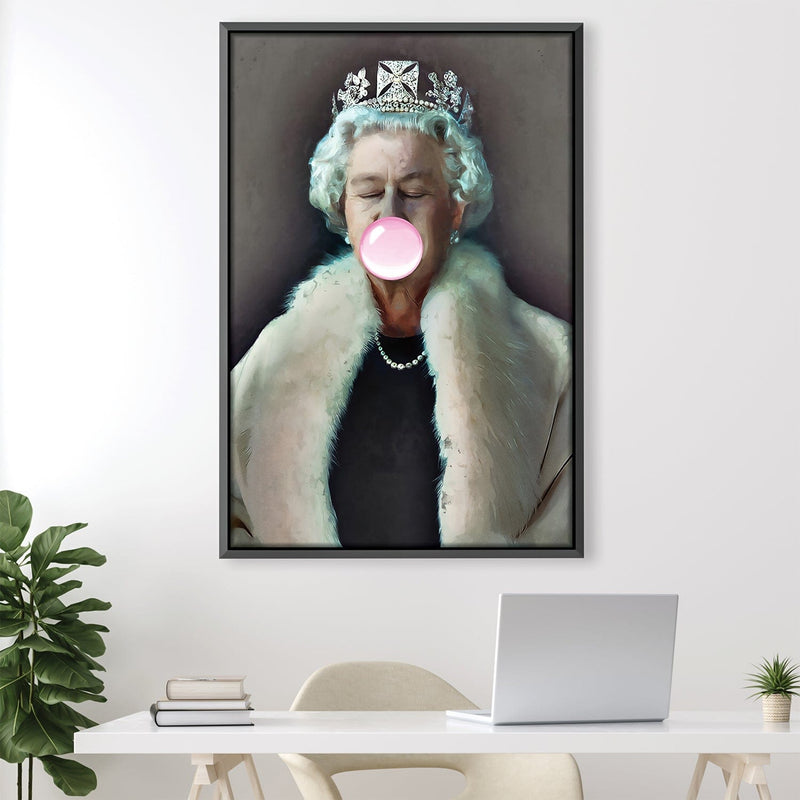 Bubble Gum Queen Canvas