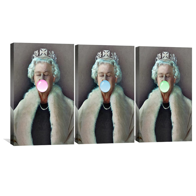 Bubble Gum Queen Canvas