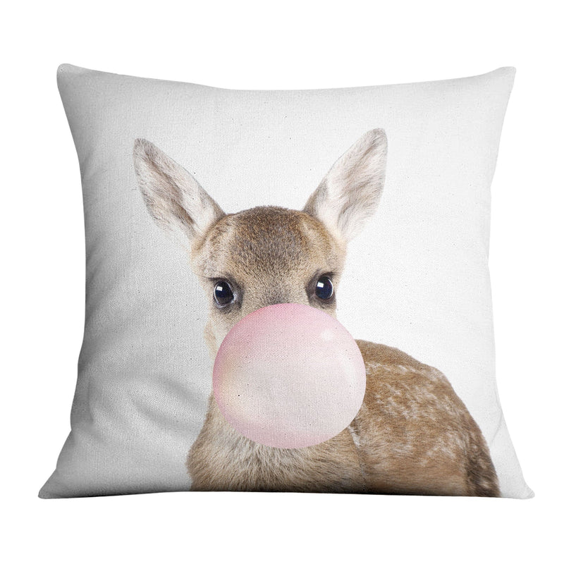 Bubble Gum Zoo Deer Cushion