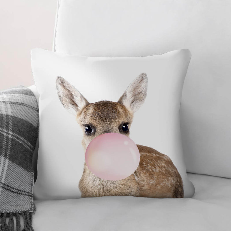 Bubble Gum Zoo Deer Cushion