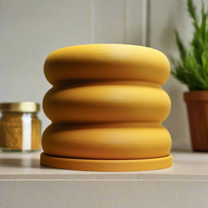Bubble Planter/ Donut Planter with Drainage