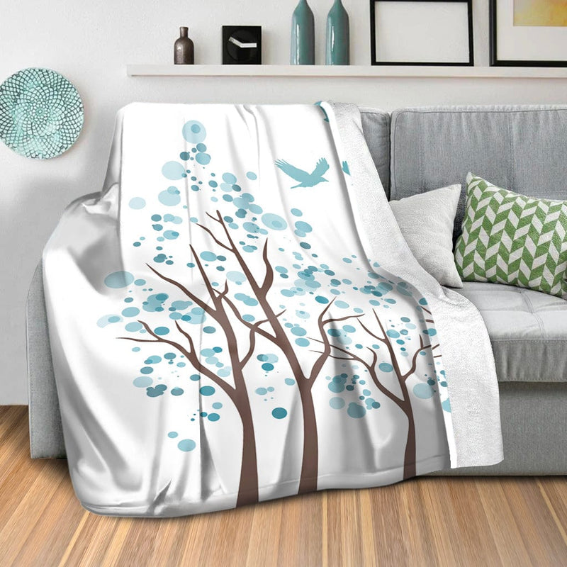 Bubble Trees B Blanket