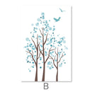 Bubble Trees Canvas