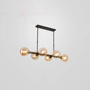 GobekUsa Bubbles Glass Pendant Light: Stylish Island Hanging Fixture for Postmodern Dining