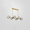 GobekUsa Bubbles Glass Pendant Light: Stylish Island Hanging Fixture for Postmodern Dining