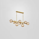 GobekUsa Bubbles Glass Pendant Light: Stylish Island Hanging Fixture for Postmodern Dining