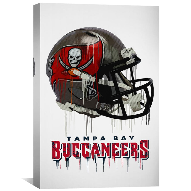 Bucs Helmet Canvas