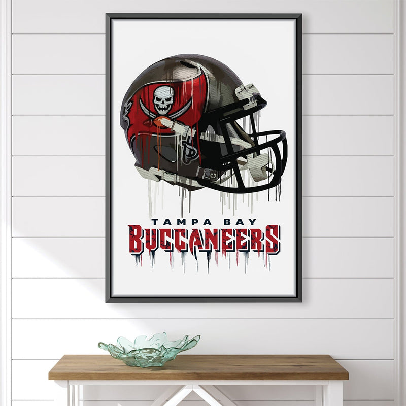 Bucs Helmet Canvas