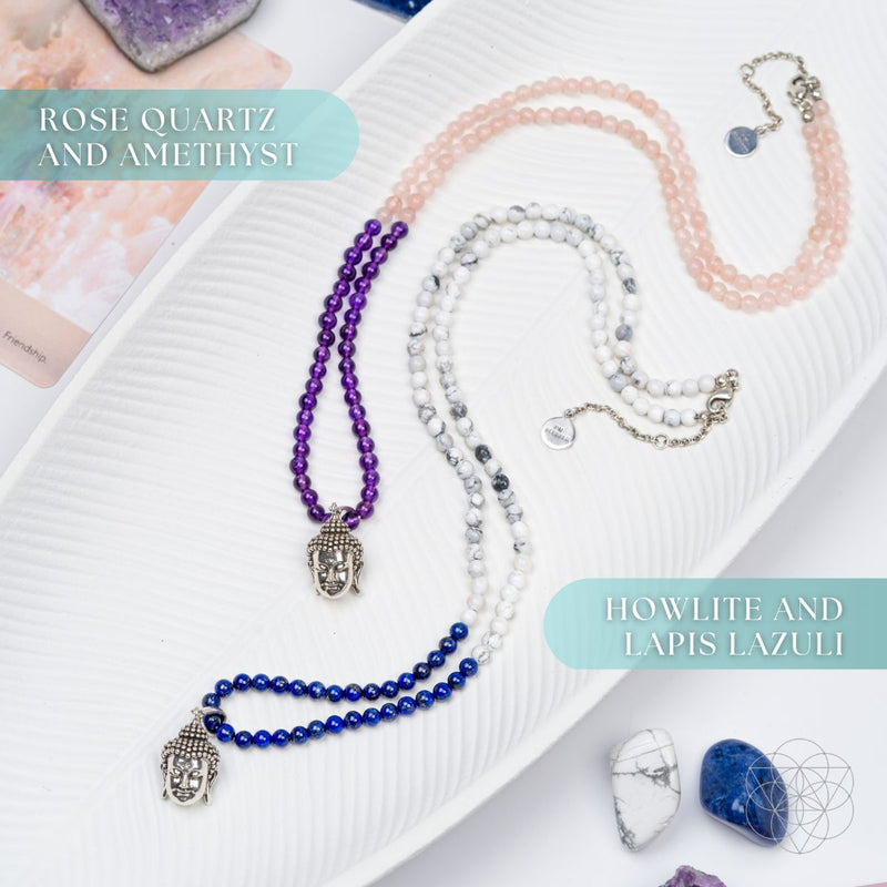 Ancient Healing: Buddha Necklace of Sacred Protection