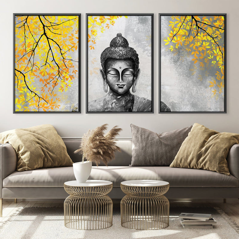 Buddha Leaves Canvas