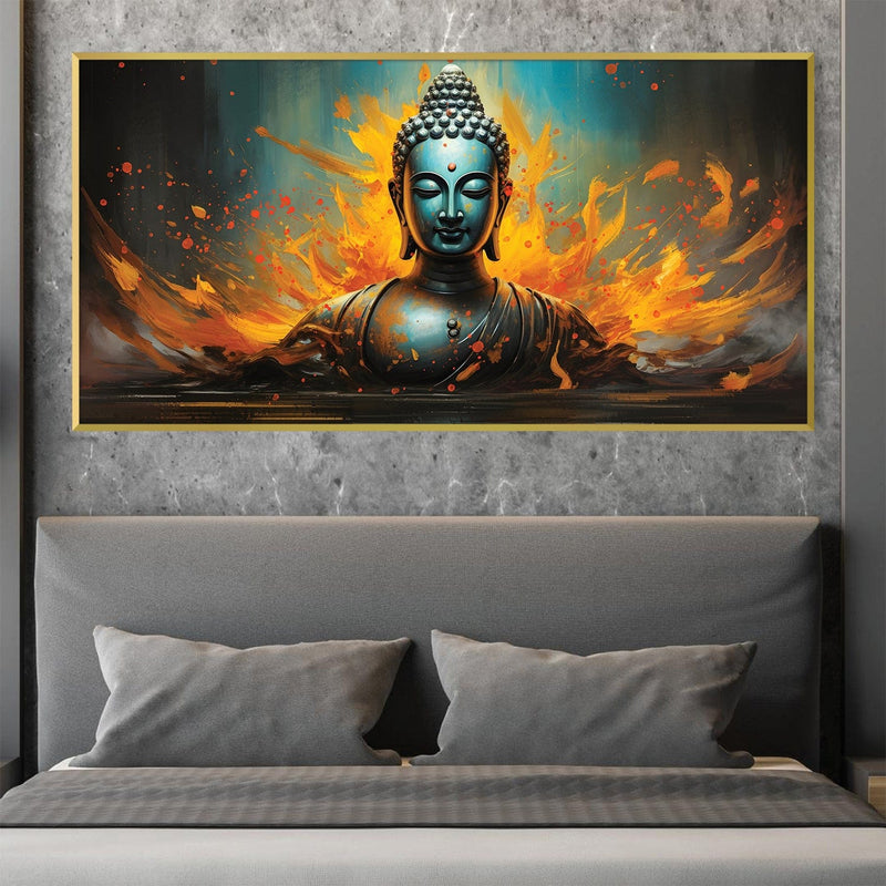 Buddha Splash Canvas