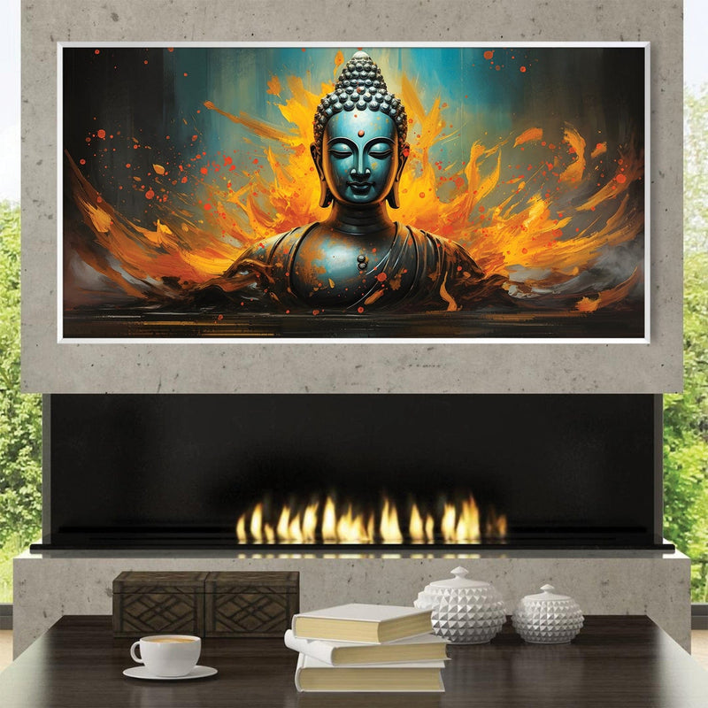 Buddha Splash Canvas