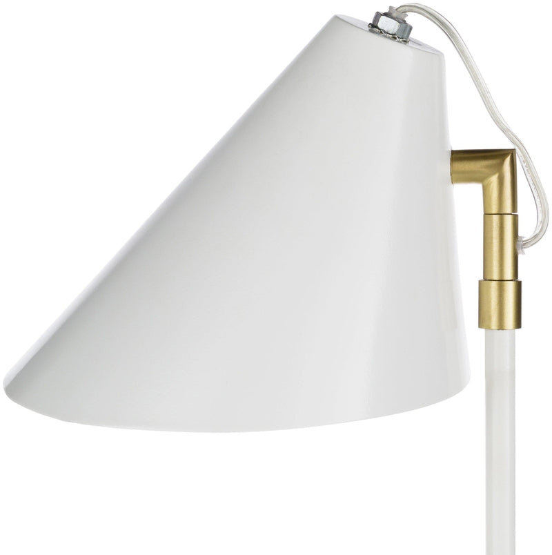 Steyr Modern White Table Lamp