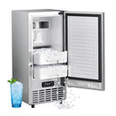 Kismile Commercial Under Counter Built-in Nugget Ice Maker Z5830N by Kismile