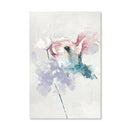 Bunny Flowers Oil Painting