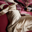 GobekUsa Ginkgo Biloba Embroidery 1000TC Egyptian Cotton Bedding Set